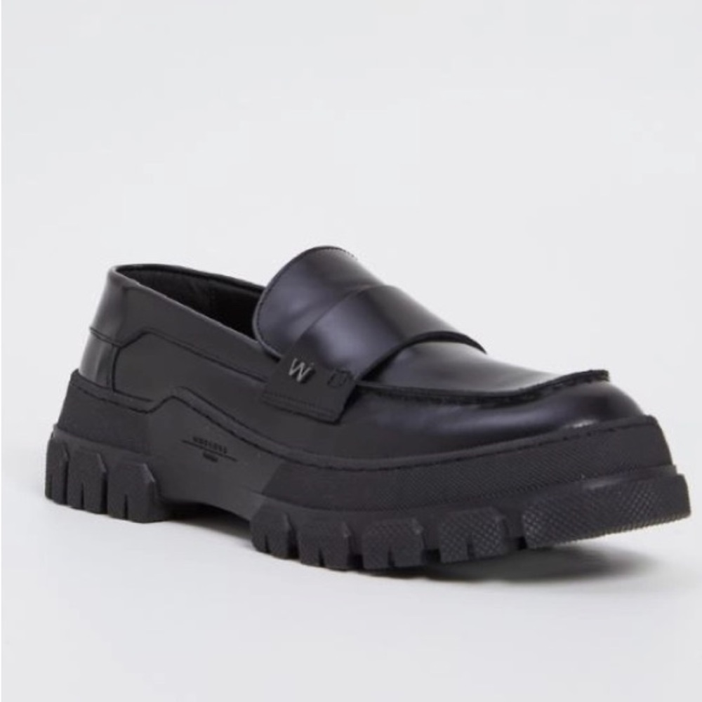 NWOT Weekend MaxMara Loafers with Trekking Soles Sz: EU39 US8.5/9 Black Spring